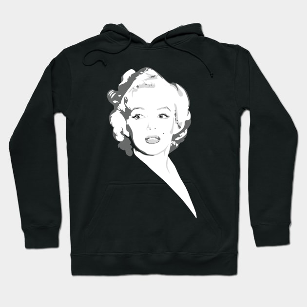 Marilyn Monroe Hoodie by Gabriel Pastor Store